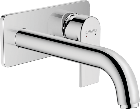 Hansgrohe Vernis Shape Single Lever Basin Mixer For Concealed Installation Wall - mounted With Spout 207mm - Chrome - 71578000 - TAP 'N' SHOWER
