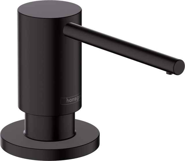 Hansgrohe A41 Soap Dispenser - Matt Black - 40438670 - TAP 'N' SHOWER