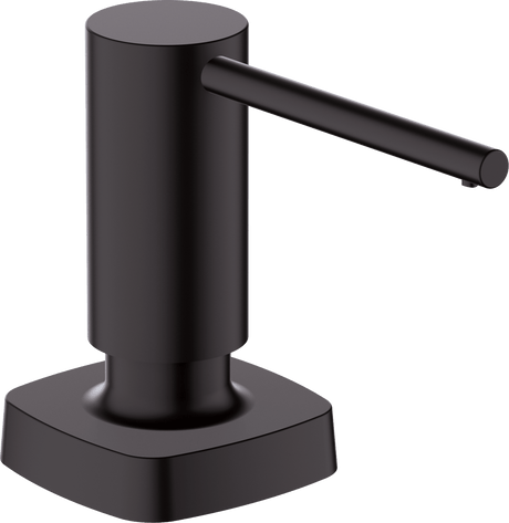 Hansgrohe A71 Soap Dispenser - Matt Black - 40468670 - TAP 'N' SHOWER