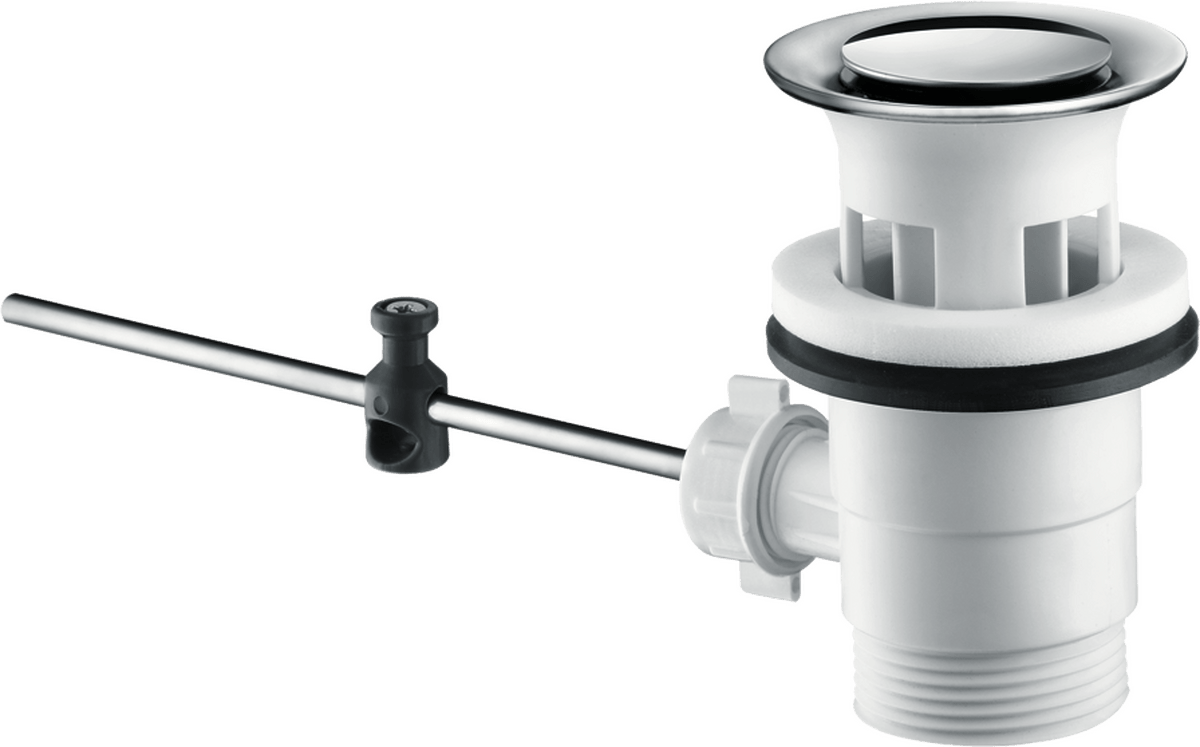 Hansgrohe Pop - up Waste - Chrome - 92168000 - TAP 'N' SHOWER