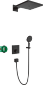 Hansgrohe Raindance E Shower System For Concealed Installation with Showerselect Thermostat - Matt Black - 27939670 - TAP 'N' SHOWER
