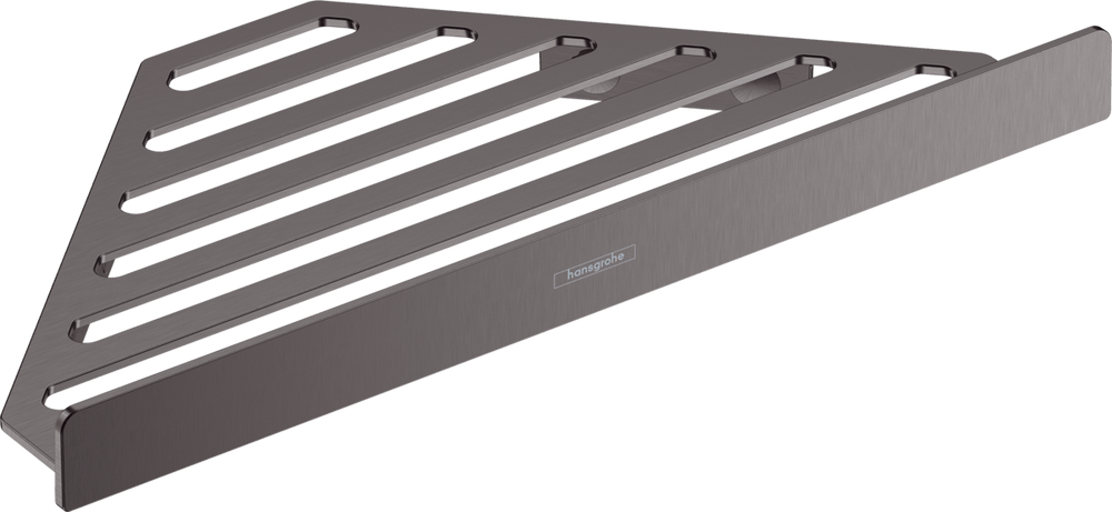 Hansgrohe Addstoris Corner Basket - Brushed Black Chrome - 41741340 - TAP 'N' SHOWER
