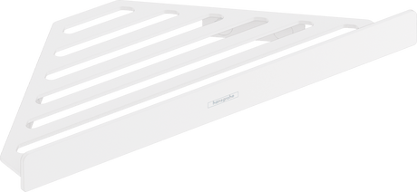 Hansgrohe Addstoris Corner Basket - Matt White - 41741700 - TAP 'N' SHOWER