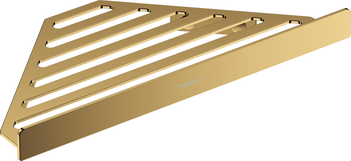 Hansgrohe Addstoris Corner Basket - Polished Gold - optic - 41741990 - TAP 'N' SHOWER