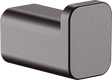Hansgrohe AddStoris Towel Hook - Brushed Black Chrome - 41742340 - TAP 'N' SHOWER