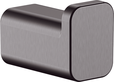 Hansgrohe AddStoris Towel Hook - Brushed Black Chrome - 41742340 - TAP 'N' SHOWER