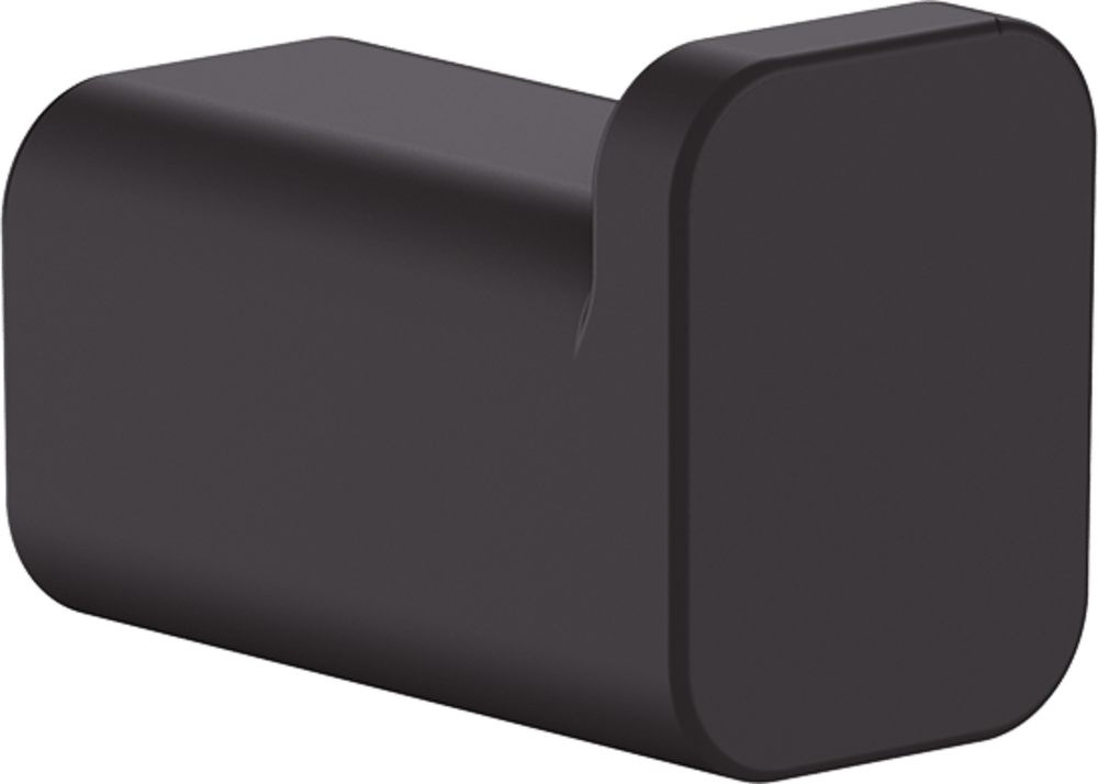 Hansgrohe AddStoris Towel Hook - Matt Black - 41742670 - TAP 'N' SHOWER