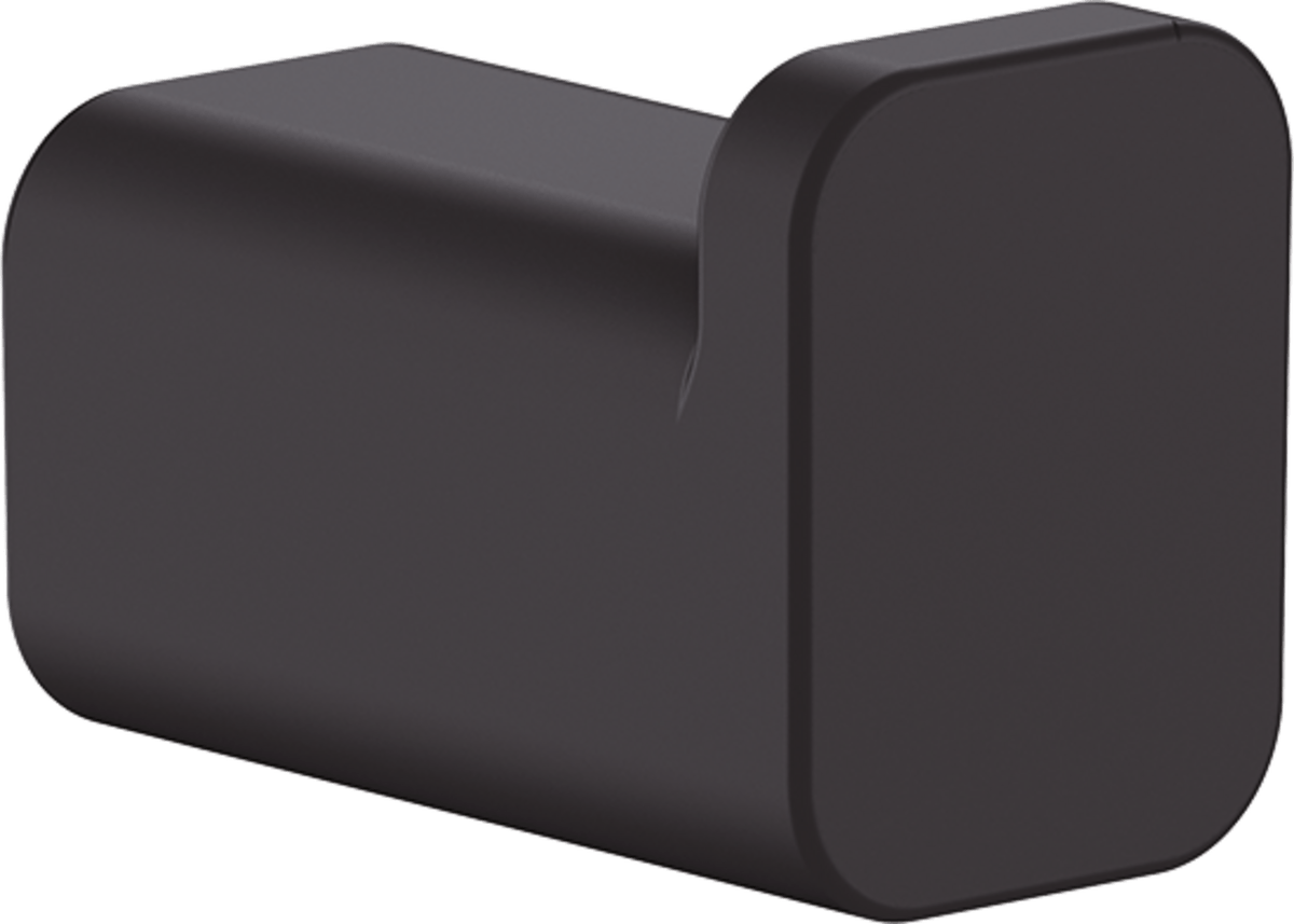 Hansgrohe AddStoris Towel Hook - Matt Black - 41742670 - TAP 'N' SHOWER