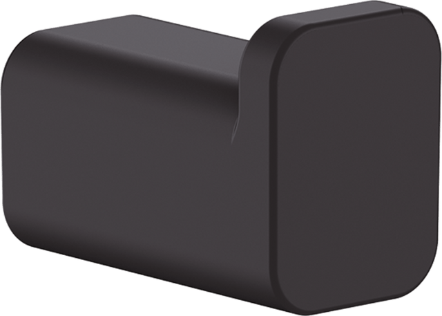 Hansgrohe AddStoris Towel Hook - Matt Black - 41742670 - TAP 'N' SHOWER