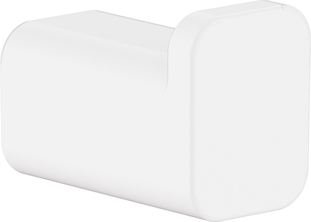 Hansgrohe AddStoris Towel Hook - Matt White - 41742700 - TAP 'N' SHOWER