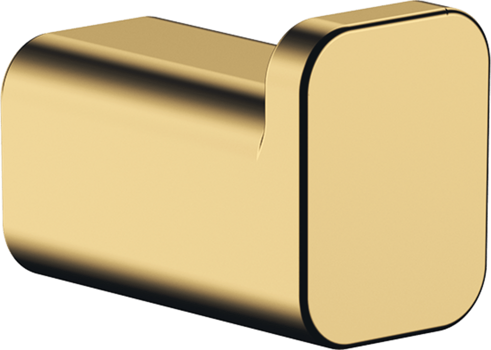Hansgrohe AddStoris Towel Hook - Polished Gold Optic - 41742990 - TAP 'N' SHOWER