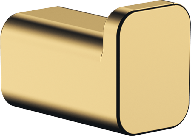Hansgrohe AddStoris Towel Hook - Polished Gold Optic - 41742990 - TAP 'N' SHOWER