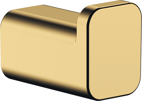 Hansgrohe AddStoris Towel Hook - Polished Gold Optic - 41742990 - TAP 'N' SHOWER