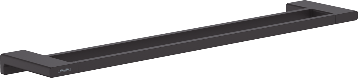 Hansgrohe AddStoris Double Bath Towel Rail - Matt Black - 41743670 - TAP 'N' SHOWER