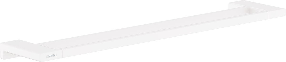 Hansgrohe AddStoris Double Bath Towel Rail - Matt White - 41743700 - TAP 'N' SHOWER