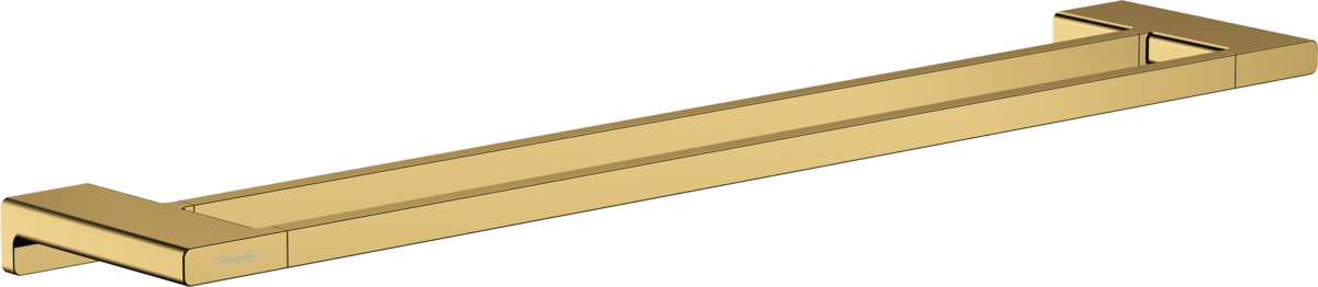 Hansgrohe AddStoris Double Bath Towel Rail - Polished Gold Optic - 41743990 - TAP 'N' SHOWER