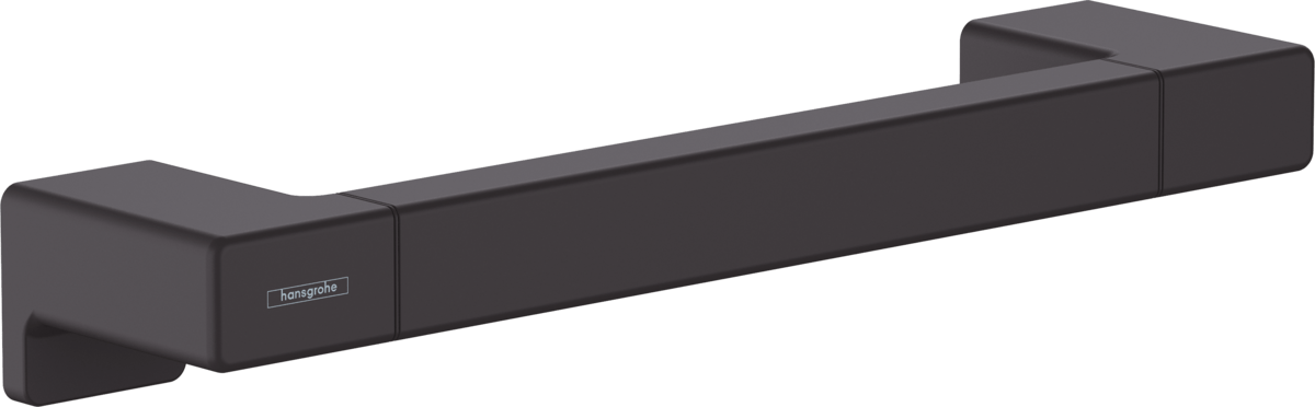 Hansgrohe AddStoris Grab Bar - Matt Black - 41744670 - TAP 'N' SHOWER
