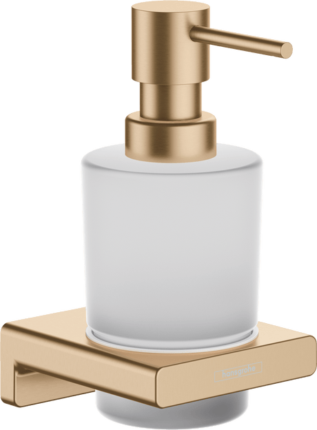 Hansgrohe Addstoris Liquid Soap Dispenser - Brushed Bronze - 41745140 - TAP 'N' SHOWER
