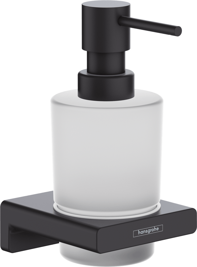 Hansgrohe Addstoris Liquid Soap Dispenser - Matt Black - 41745670 - TAP 'N' SHOWER