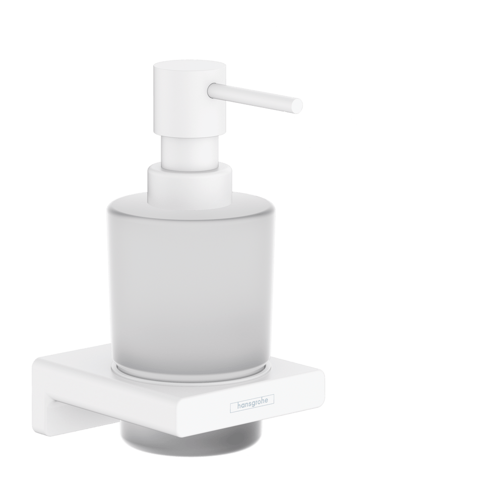 Hansgrohe Addstoris Liquid Soap Dispenser - Matt White - 41745700 - TAP 'N' SHOWER