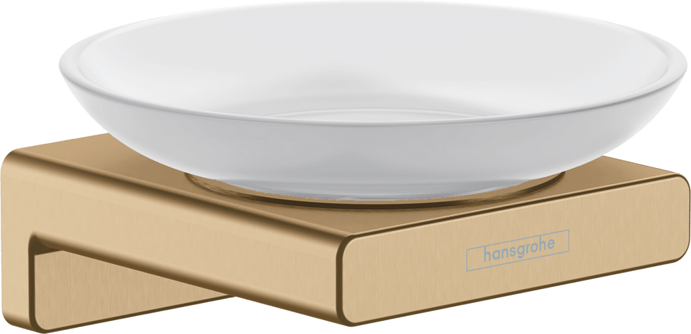 Hansgrohe AddStoris Soap Dish - Brushed Bronze - 41746140 - TAP 'N' SHOWER