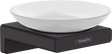 Hansgrohe AddStoris Soap Dish - Matt Black - 41746670 - TAP 'N' SHOWER
