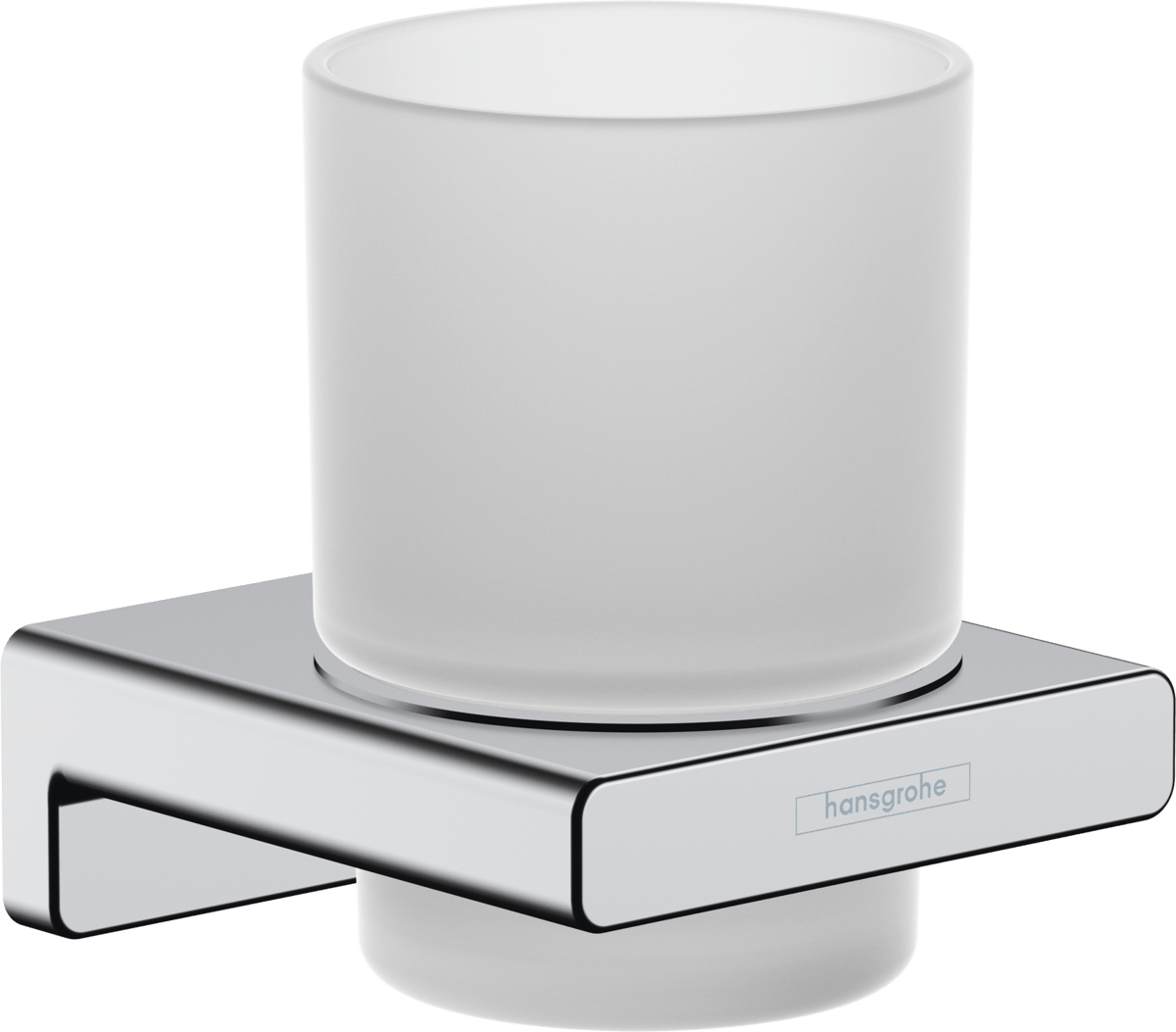 Hansgrohe AddStoris ToothBrush Tumbler - Chrome - 41749000 - TAP 'N' SHOWER