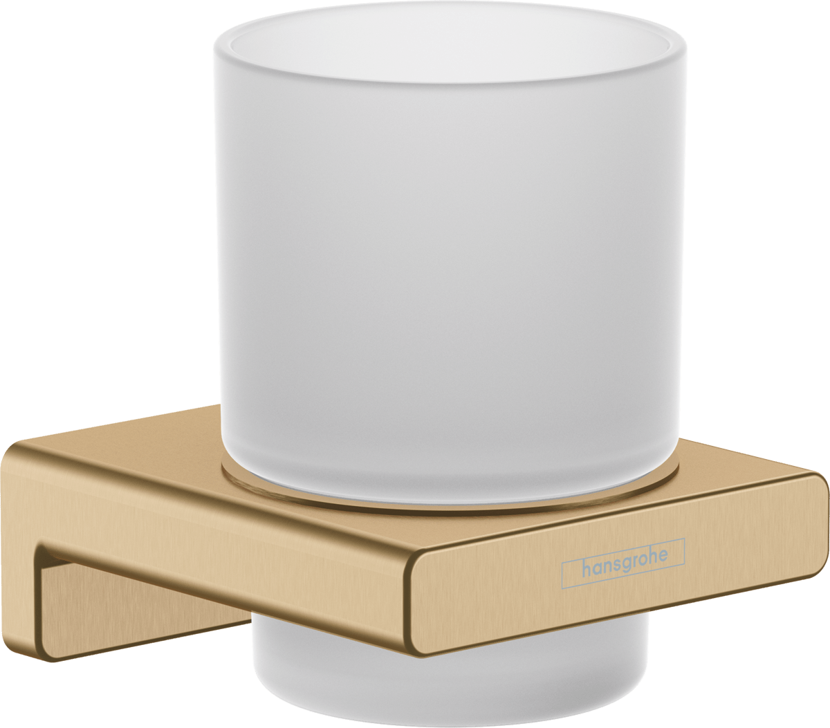 Hansgrohe AddStoris ToothBrush Tumbler - Brushed Bronze - 41749140 - TAP 'N' SHOWER