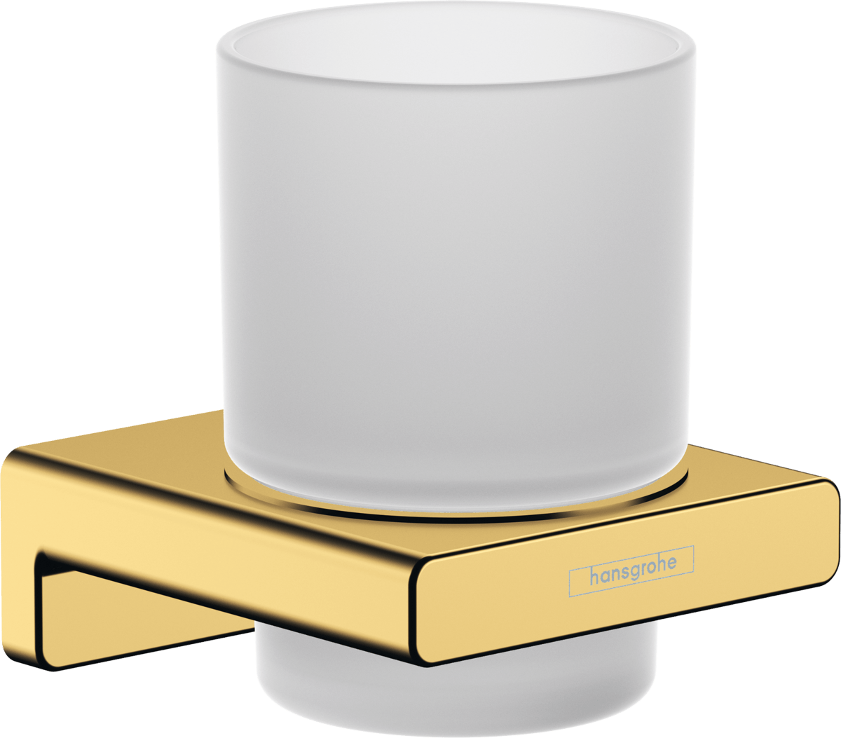 Hansgrohe AddStoris ToothBrush Tumbler - Polished Gold Optic - 41749990 - TAP 'N' SHOWER