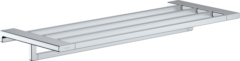 Hansgrohe AddStoris Towel Rack with Towel Holder - Chrome - 41751000 - TAP 'N' SHOWER