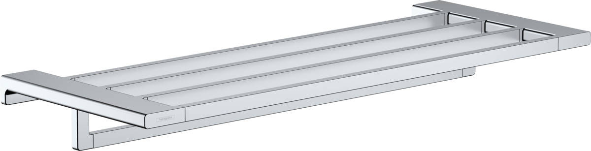 Hansgrohe AddStoris Towel Rack with Towel Holder - Chrome - 41751000 - TAP 'N' SHOWER