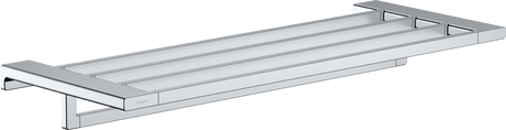 Hansgrohe AddStoris Towel Rack with Towel Holder - Chrome - 41751000 - TAP 'N' SHOWER