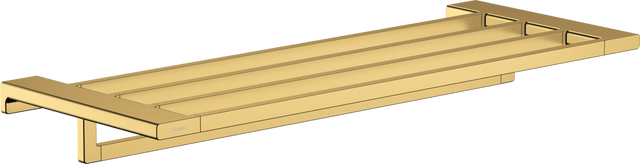 Hansgrohe AddStoris Towel Rack with Towel Holder - Polished Gold Optic - 41751990 - TAP 'N' SHOWER