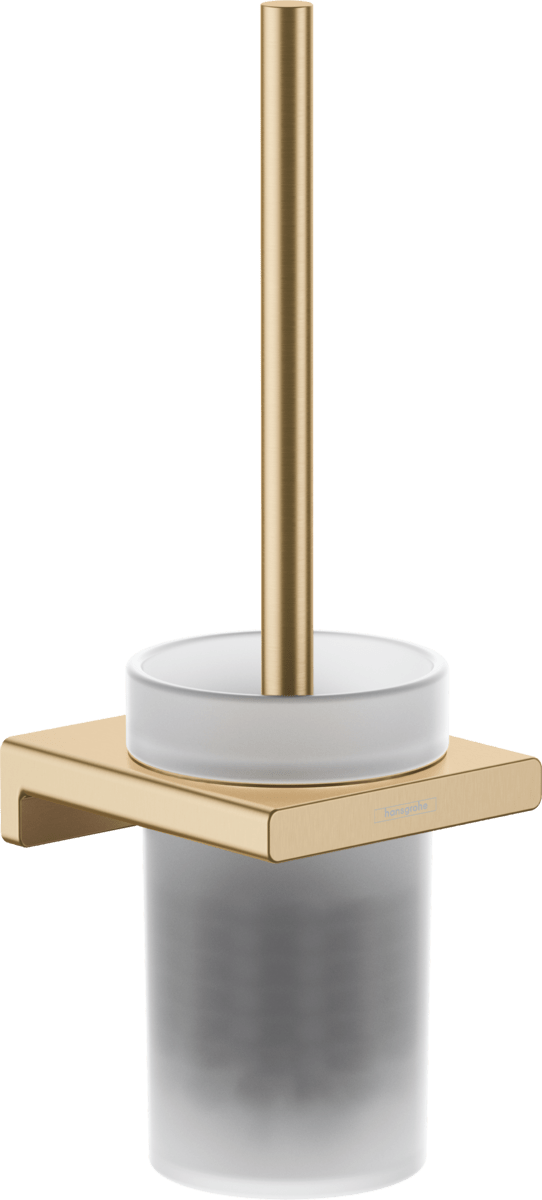 Hansgrohe Addstoris Toilet Brush Holder Wall - mounted - Brushed Bronze - 41752140 - TAP 'N' SHOWER