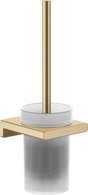 Hansgrohe Addstoris Toilet Brush Holder Wall - mounted - Brushed Bronze - 41752140 - TAP 'N' SHOWER
