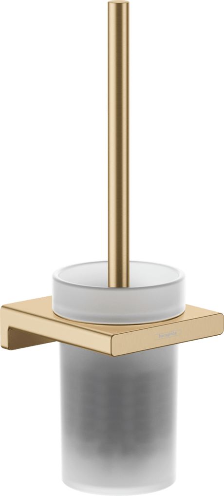 Hansgrohe Addstoris Toilet Brush Holder Wall - mounted - Brushed Bronze - 41752140 - TAP 'N' SHOWER