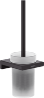 Hansgrohe Addstoris Toilet Brush Holder Wall - mounted - Matt Black - 41752670 - TAP 'N' SHOWER
