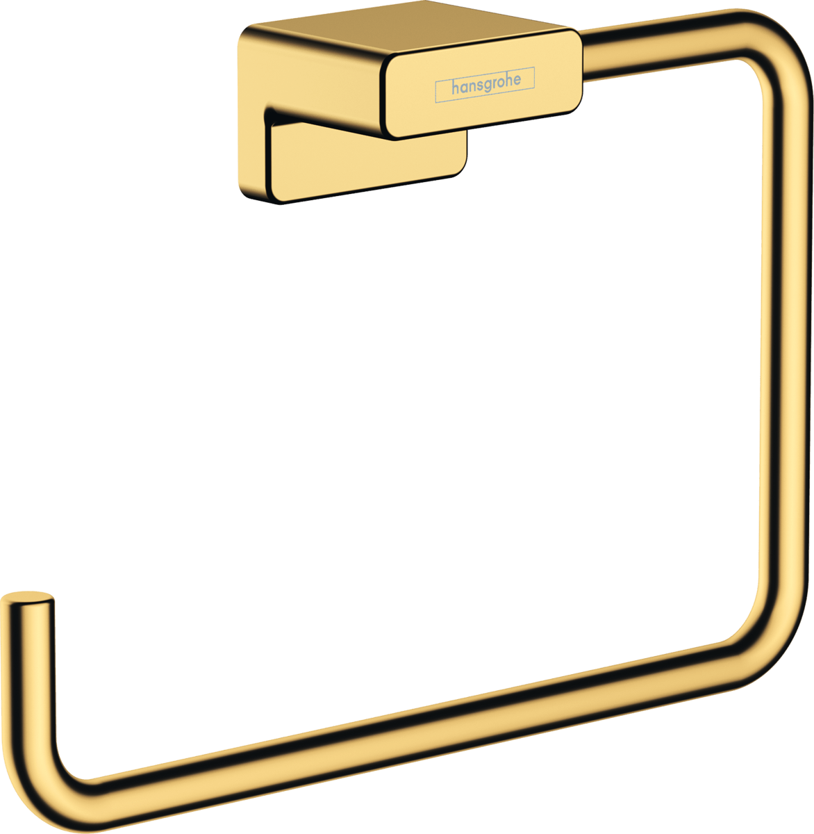Hansgrohe Addstoris Towel Ring - Polished Gold - optic - 41754990 - TAP 'N' SHOWER