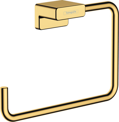 Hansgrohe Addstoris Towel Ring - Polished Gold - optic - 41754990 - TAP 'N' SHOWER