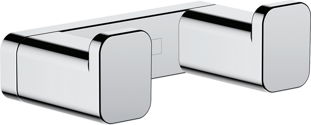 Hansgrohe Addstoris Towel Hook Double - Chrome - 41755000 - TAP 'N' SHOWER