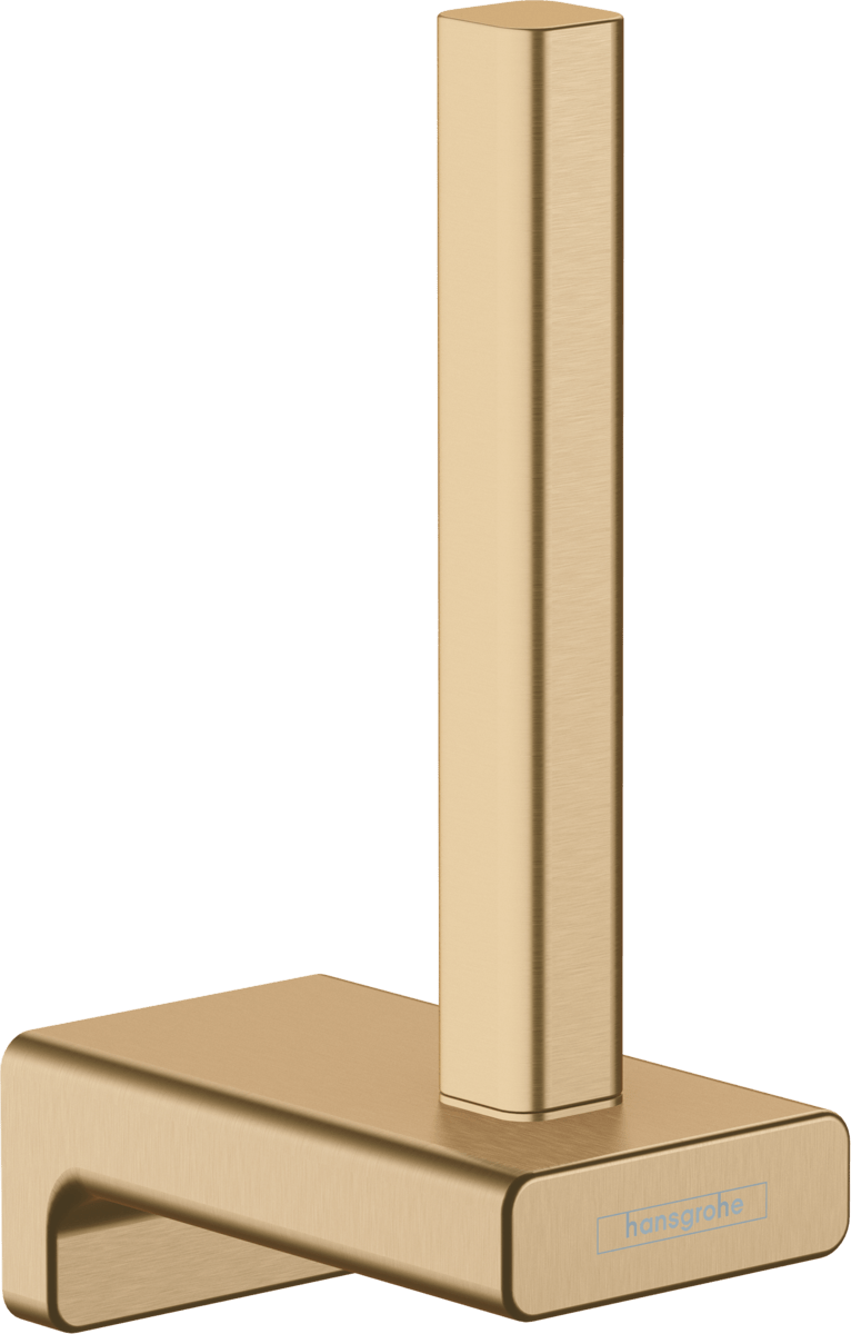 Hansgrohe AddStoris Spare Roll Holder - Brushed Bronze - 41756140 - TAP 'N' SHOWER