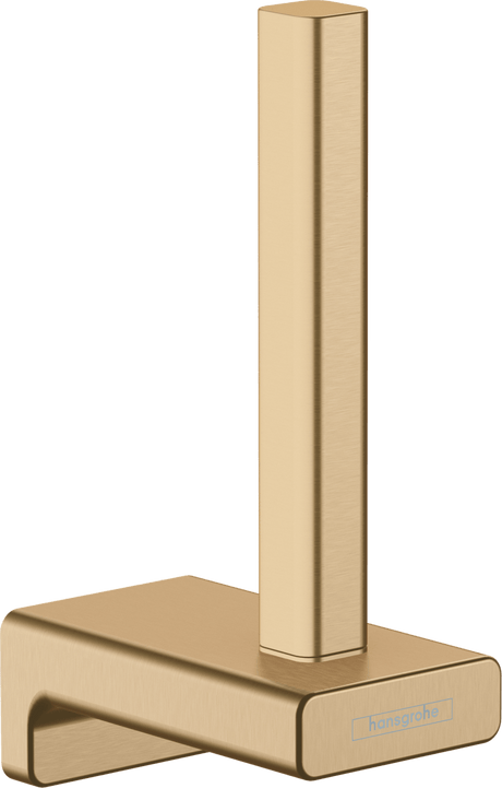 Hansgrohe AddStoris Spare Roll Holder - Brushed Bronze - 41756140 - TAP 'N' SHOWER