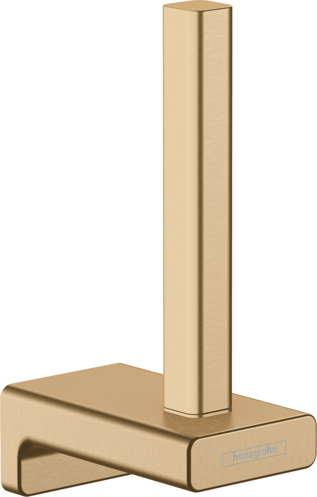 Hansgrohe AddStoris Spare Roll Holder - Brushed Bronze - 41756140 - TAP 'N' SHOWER