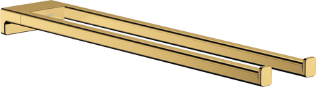 Hansgrohe AddStoris Twin - Handle Towel Holder - Polished Gold Optic - 41770990 - TAP 'N' SHOWER