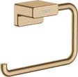 Hansgrohe AddStoris Roll Holder without Cover - Brushed Bronze - 41771140 - TAP 'N' SHOWER