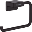 Hansgrohe AddStoris Roll Holder without Cover - Matt Black - 41771670 - TAP 'N' SHOWER