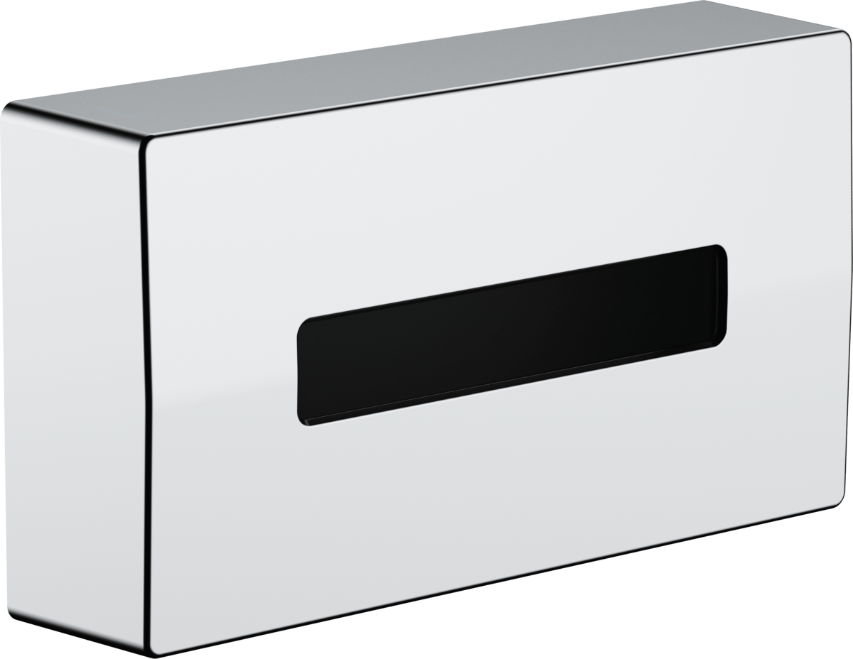 Hansgrohe Addstoris Tissue Box - Chrome - 41774000 - TAP 'N' SHOWER