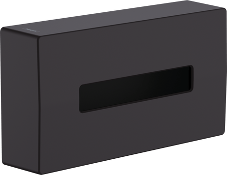 Hansgrohe Addstoris Tissue Box - Matt Black - 41774670 - TAP 'N' SHOWER