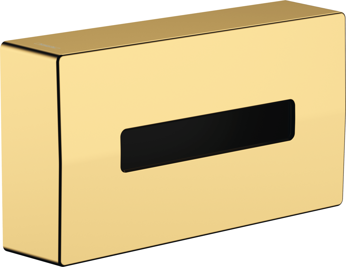 Hansgrohe Addstoris Tissue Box - Polished Gold - optic - 41774990 - TAP 'N' SHOWER