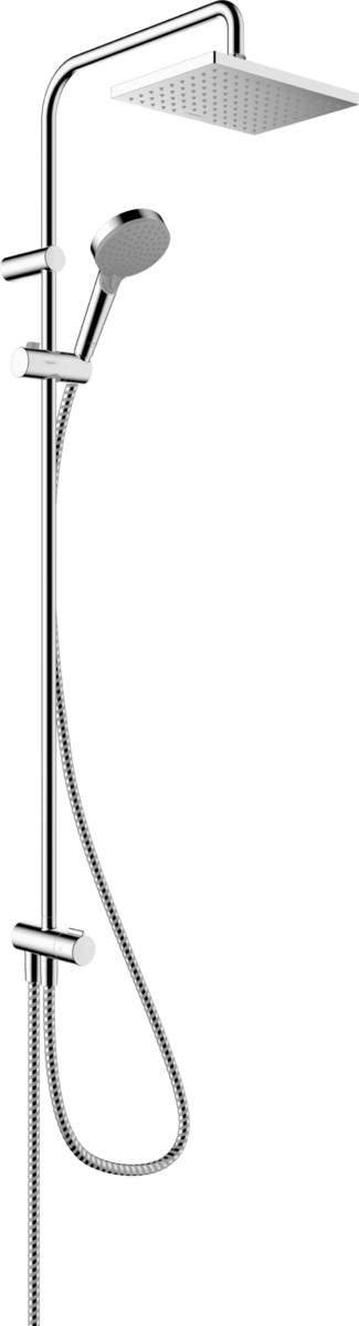 Hansgrohe Vernis Shape Showerpipe 230 1jet Reno - Chrome - 26282000 - TAP 'N' SHOWER